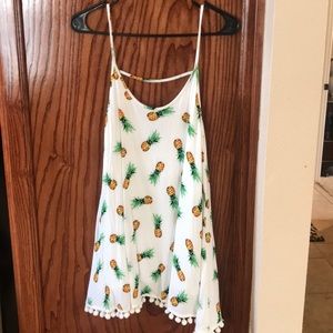 Pineapple print dress